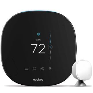 Thermostat ecobee Smart Pro avec commande vocale, optimisé par Bryant