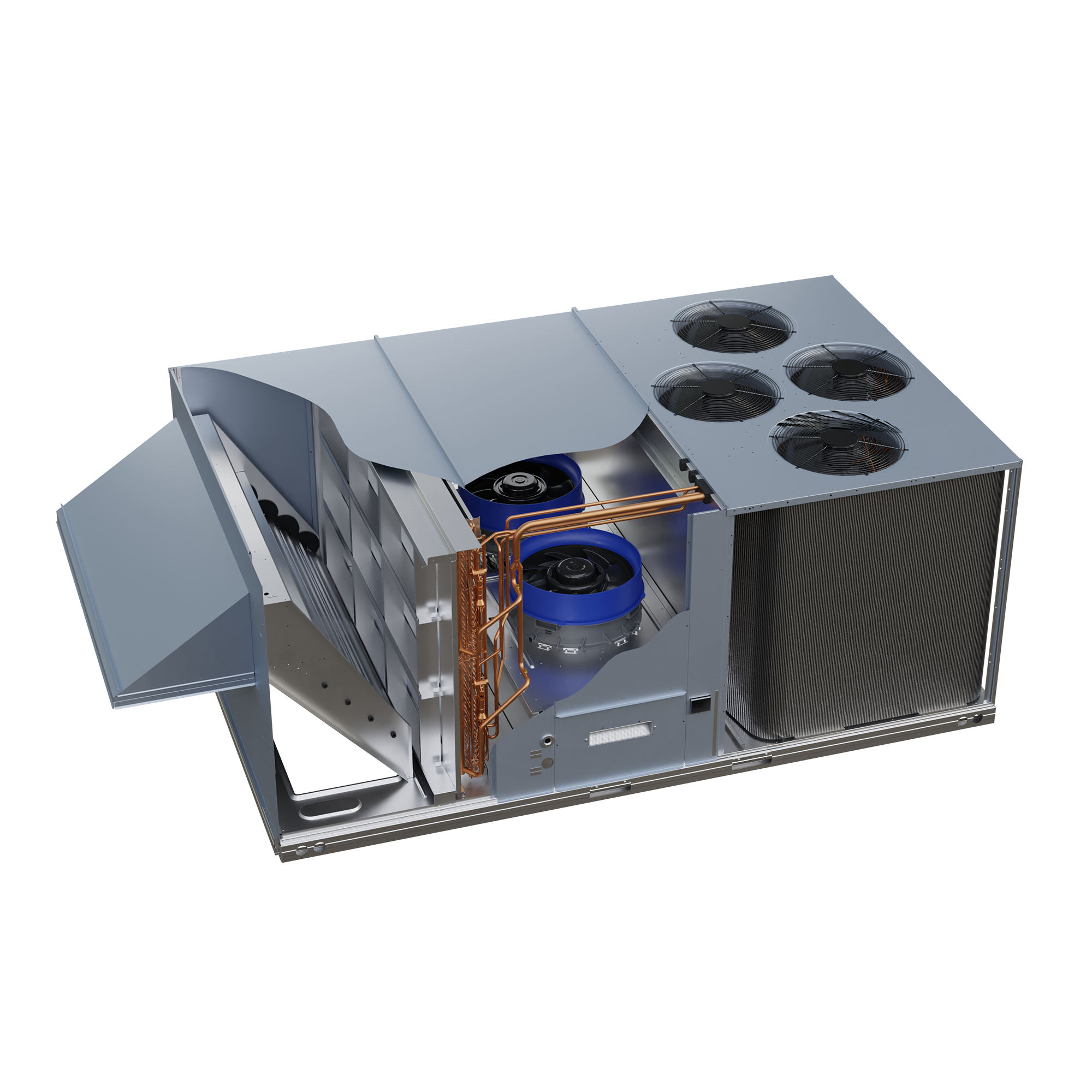 Preferred Series™ Puron Advance™ Single-Packaged Hybrid Heat Rooftop Unit