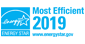 Most Efficient of ENERGY STAR® 2019