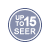UP TO 15 SEER