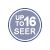 UP TO 16 SEER