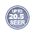 UP TO 20.5 SEER