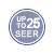 UP TO 25 SEER